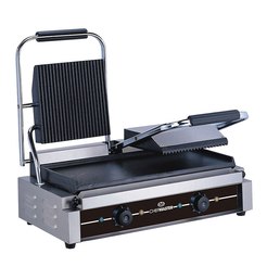 Chefmaster HEA790 Double Contact Grill with Flat Plates