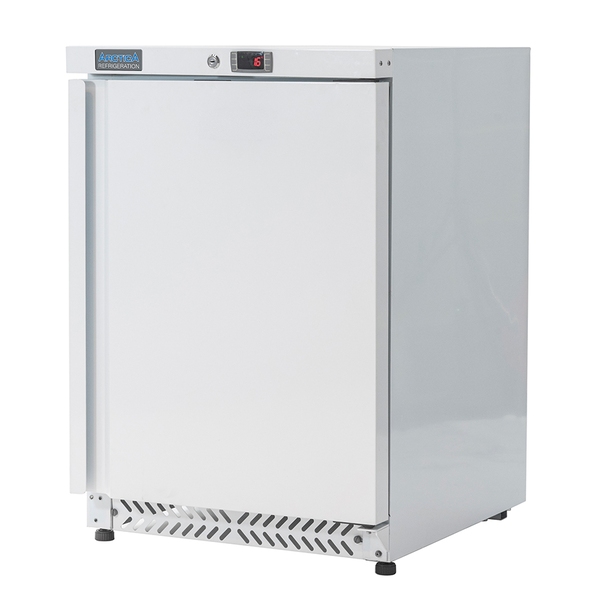 Arctica HEC906 Energy Efficient Undercounter White Refrigerator
