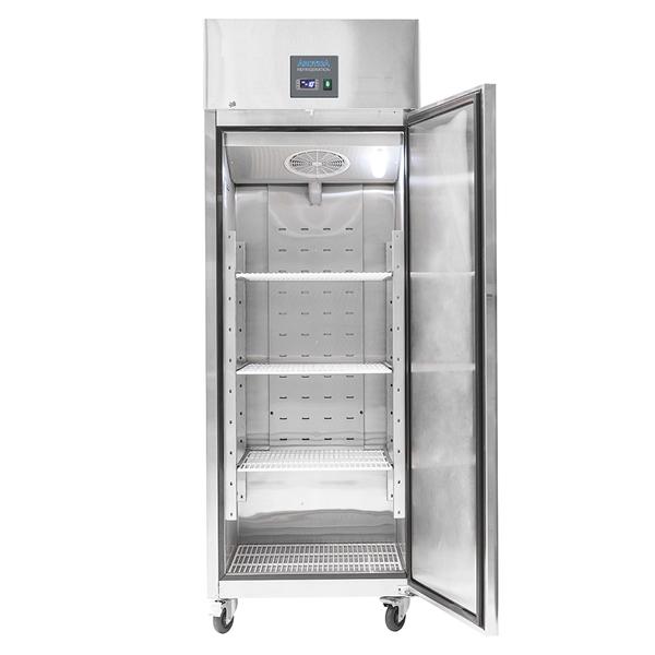 Arctica HED235 Heavy Duty Upright Stainless Steel GN 2/1 Refrigerator 