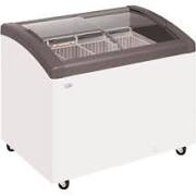Elcold FOCUS 171 Curved Sliding Glass Lid Chest Freezer