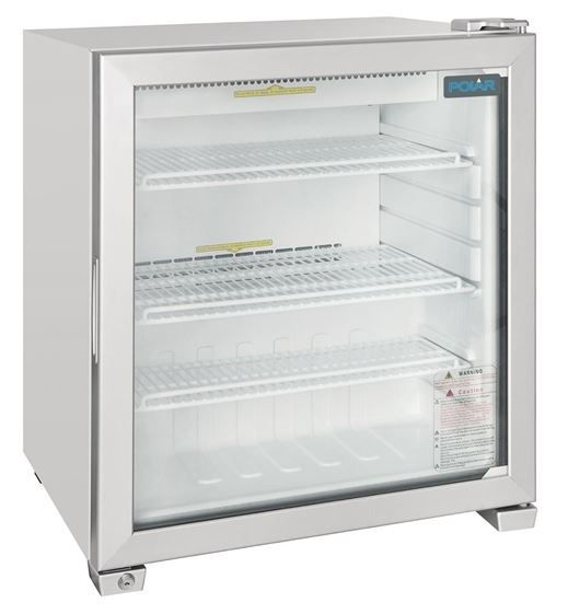 Polar GC889 G-Series White Counter Top Display Freezer - 90 Litres