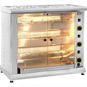 Roller Grill RBG120 Gas Rotisserie with Display Shelf