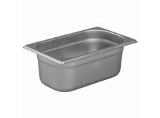 Interlevin BA14065 Stainless Steel 1/4 Gastronorm Pan 