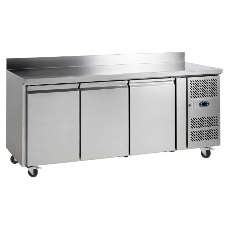 Tefcold CK7310 SS Three Door Gastronorm GN 1/1 Refrigerated Meat Counter