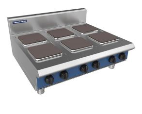 Blue Seal E516S-B EVOLUTION Series Cooktop 6 x 2.6kW Sealed Zone Hobs - 900mm