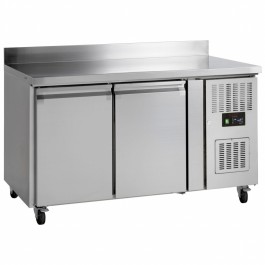 Tefcold GC72 SS 2 Door Gastronorm 1/1 Fan Assisted Refrigerated Counter
