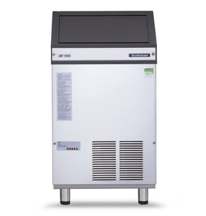 Scotsman AF103 Flaked Ice Machine 120kg Output 30kg Capacity &amp; Gravity Drained