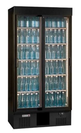 Gamko MG3/500G Maxiglass Energy Efficient Tall Hinged Anthracite Twin Cooler