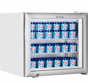 Tefcold UF50G Glass Door White Display Freezer 