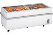 Arcaboa 900CHV WH Glass Lid Chest Freezers