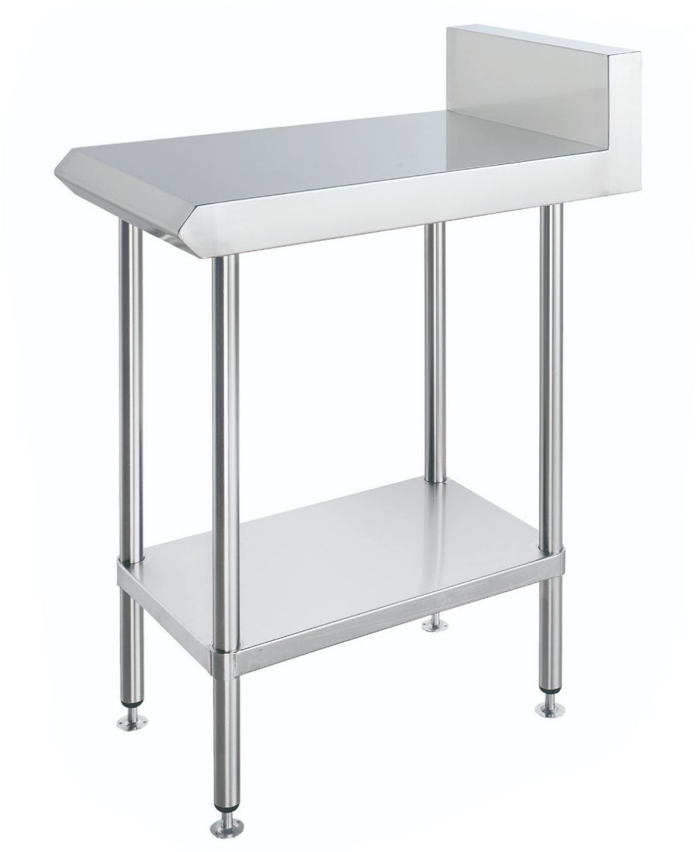 Simply Stainless SS020450BS Free Standing Wall Bench with Upstand - W450mm