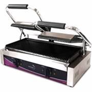 Pantheon CGS2R Double Ribbed Contact Grill