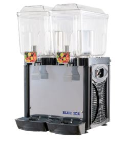 Blue Ice DR5X2 High Performing 2 Tank Bubble Tea Beverage Dispenser 
