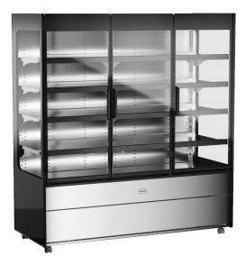 Foster EMD1800G EcoShow Silver Multideck with Three Glass Doors - 44-110