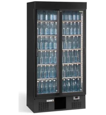 Gamko MG3/500SD Maxiglass Energy Efficient Hinged Anthracite Twin Cooler