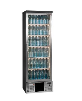 Gamko MG3/300RGCS Maxiglass Energy Efficient Tall Hinged S/S Bottle Cooler