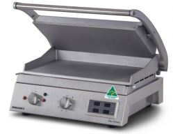 Roband GSA815SE High Speed 8 Slice Smooth Grill Station with Electronic Timer