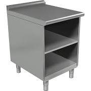 Falcon DCL600 Dominator Plus Open Stainless Steel Cabinet - W600 
