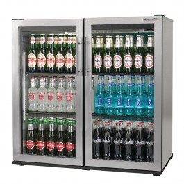Autonumis RQC00008 Popular Maxi Stainless Steel Hinged Door Bottle Cooler - A210107 