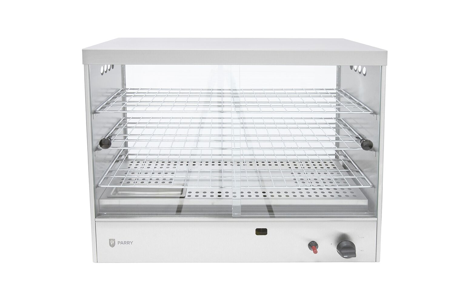 Parry AGPC1 Propane Gas Pie Cabinet with Three Shelves