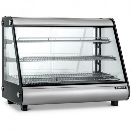 --- BLIZZARD HOTT2 --- Heated Black & Silver Counter Top Display 