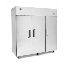 --- ATOSA YBF9242 ---  Slimline Stainless Steel Top Mounted Triple Door Freezer
