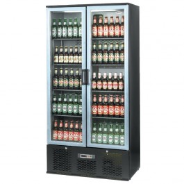 Infrico ZXS20 Upright Charcoal Bottle Cooler with Aluminium Hinged Doors