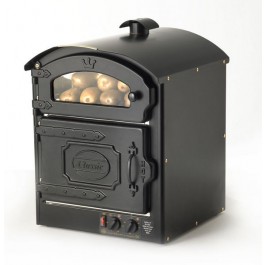 King Edward CLASS25-BLK Classic 25 Black Potato Oven 