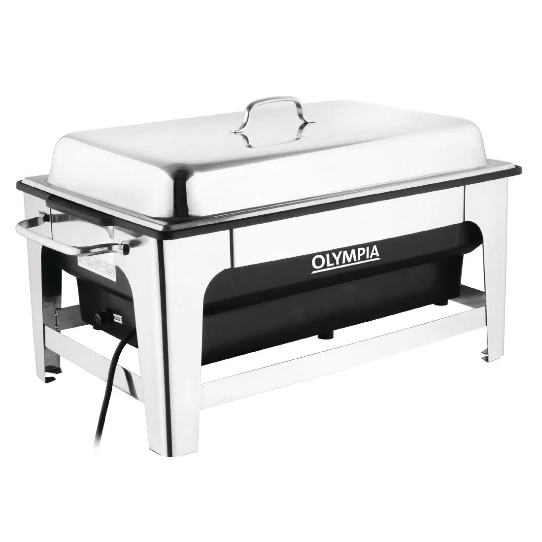 Olympia CM266 Rectangular Electric Chafer Dish Supplied with GN1/1