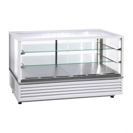 Roller Grill CD1200 W Refrigerated White Counter Top Display Unit W1200mm