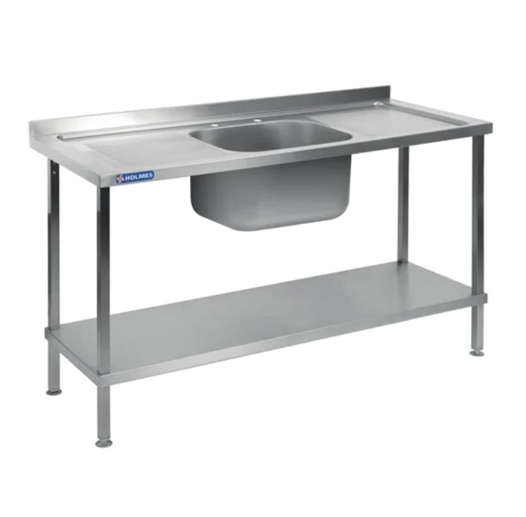 Vogue DR397 Stainless Steel Double Drainer Sink - W1800mm