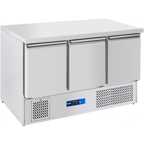 Prodis EC-3SS Compact Gastronorm 3 Door Counter Fridge