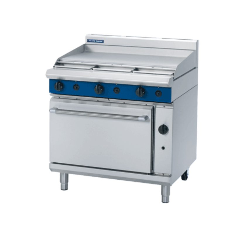  Blue Seal G506A Static GN 2/1 Gas Oven with 3 x 6kW griddle burners