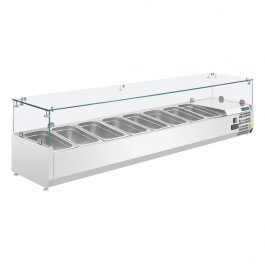 Polar GD877 Refrigerated Countertop Prep Servery 