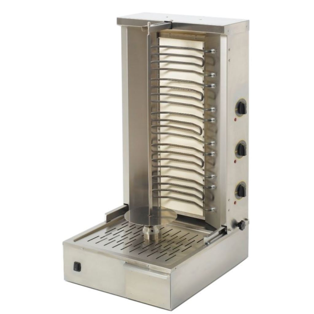 Roller Grill GR80G Gas Kebab Grill with 800mm Spit