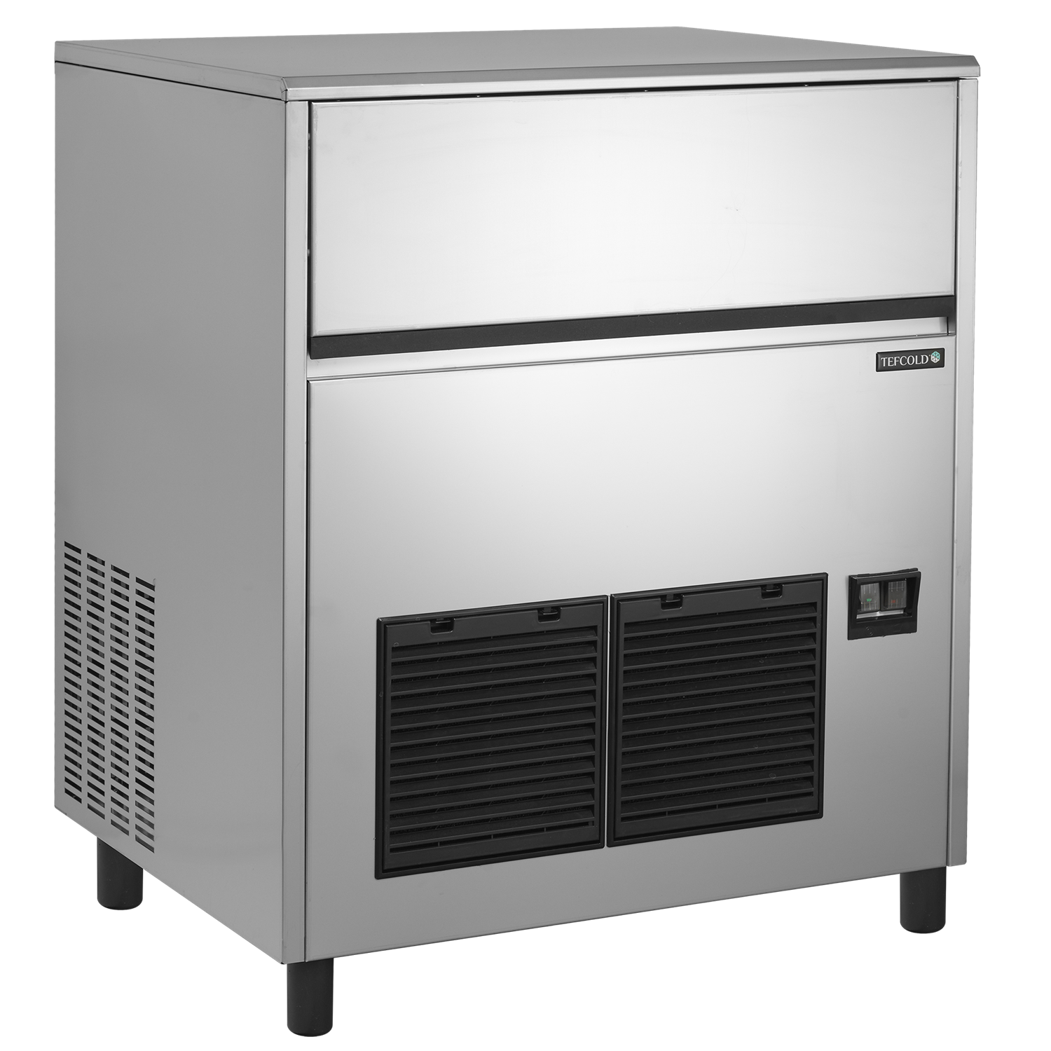 Tefcold TC85 Automatic Ice Maker with Spray System for Clear Ice - 85kg per 24 Hours