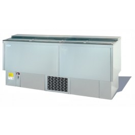 --- INFRICO EFP1500SS --- Stainless Steel Beer Dump with Three Lids