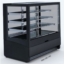 Igloo INN-N100.140 Innova Black Ambient Display with 3 Shelves - H1400mm