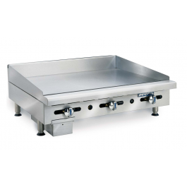--- IMPERIAL ITG-36-G --- Gas Griddle with Smooth Stainless Steel Polished Plate
