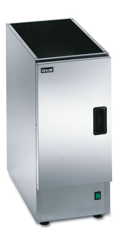Lincat HC3 Silverlink 600 Heated 0.25kW Open-Top Pedestal with Door - W300mm