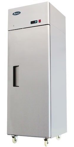 Atosa MBF8116HD Stainless Steel Top Mounted Single Solid Door GN2/1 Fridge