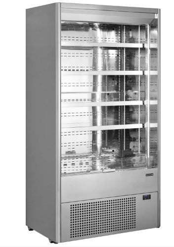 Tefcold MD1902X Stainless Steel Chilled Multideck with Tilting Shelves & Nightblind