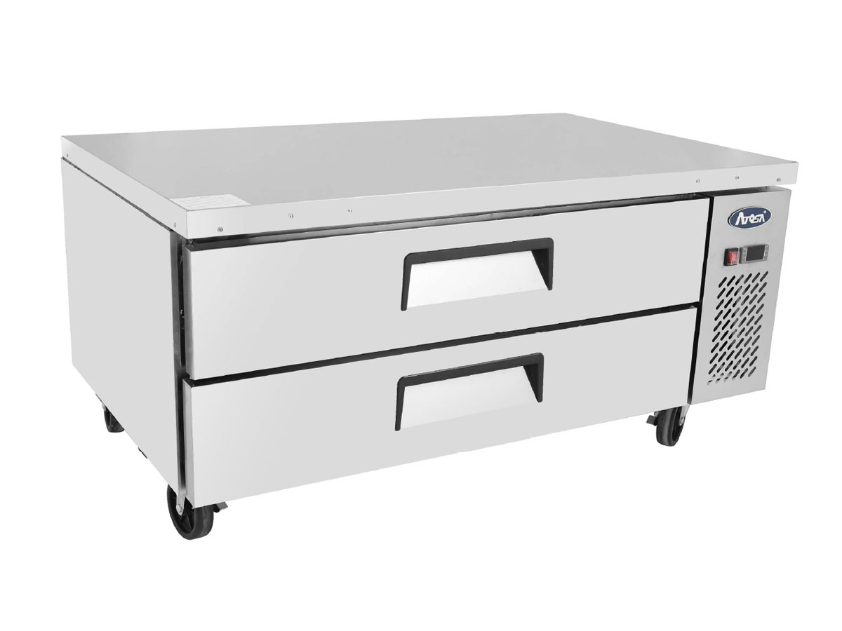Atosa MGF8450GR Chef Base Two Drawer Under Broiler Counter - 215L