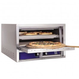 Bakers Pride P22S Electric Pizza Oven with Twin Stone Base & Single Door  