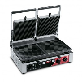 Sirman PD RR-RR T Large Double Ribbed Top & Bottom Panini Grill