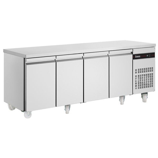 Inomak PN9999-HC Gastronorm 1/1 Counter with 4 Doors - 583 Litres