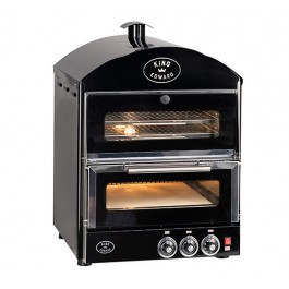 King Edward PK1W/BLK Pizza King Oven And Warmer With Heated Base