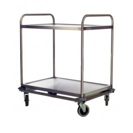 Craven RGP10-ZB Large Size 2 Tier Heavy Duty Stainless Steel Trolley 