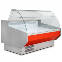 Blizzard SIGMA13C Fresh Meat Serve Over Counter with Curved Display Glass 