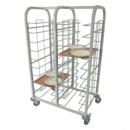 Craven TCT2/10 Double Column 20 Tray Self Epoxy Clearing Trolley 